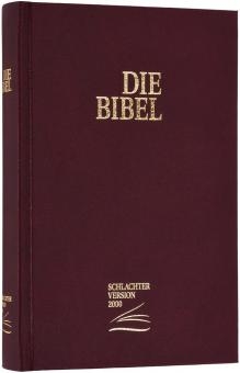 Die Bibel - Schlachter 2000 - Taschenausgabe mit Parallelstellen - weinrot
