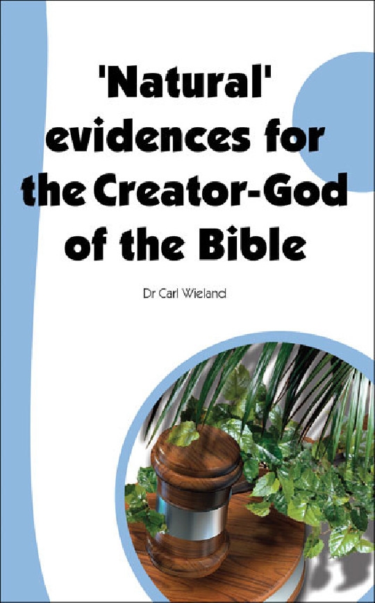 'Natural' evidences for the Creator-God of the BIble
