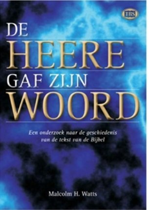 De Heere gaf zijn Woord (Niederlänidisch)