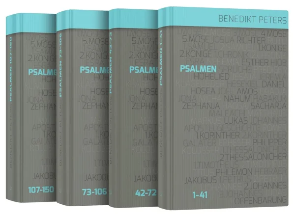 Die Psalmen 1-150 - Set - Band 1-4 | Benedikt Peters
