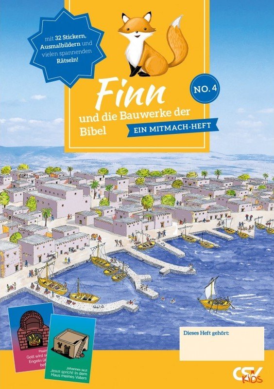 Finn und die Bauwerke der Bibel - Heft Nr. 4