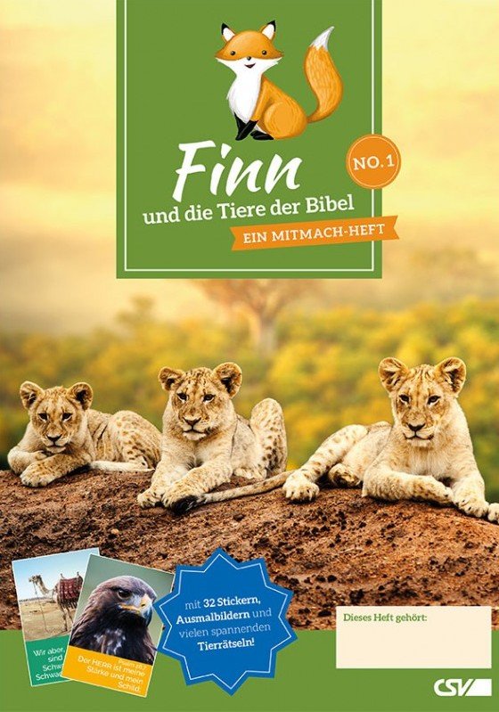Finn und die Tiere der Bibel - Heft Nr. 1