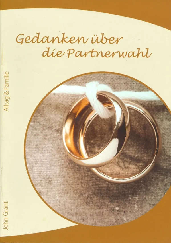 Gedanken über die Partnerwahl | John Grant