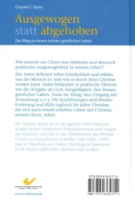 Ausgewogen statt abgehoben | Charles C. Ryrie