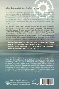 Buße | G. Michael Cocoris