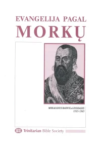 Das Markusevangelium (Litauisch)