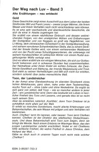 Der Weg nach Luv - Band 3