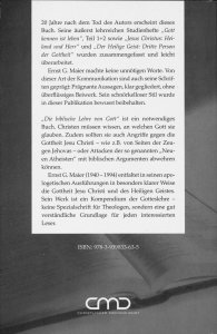 Die biblische Lehre von Gott | Ernst G.Maier