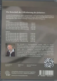 Die Botschaft der Offenbarung des Johannes (DVD live)