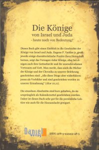 Die Könige von Israel und Juda - heute noch von Bedeutung?
