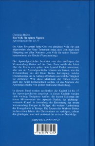 Ein Volk für seinen Namen - Band 7 (Apg 14-17)