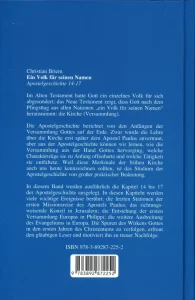 Ein Volk für seinen Namen - Teil 7 (Apg 14-17)