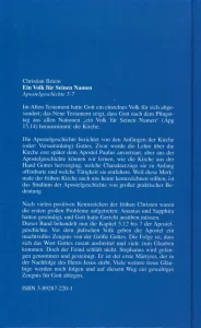 Ein Volk für seinen Namen - Teil 4 (Apg 5-7)