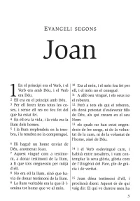 Evangeli segons Joan (Katalanisch)