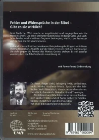 Fehler und Widersprüche in der Bibel - Gibt es sie wirklich? (DVD live)