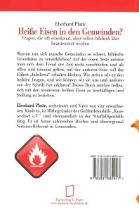 Heisse Eisen in den Gemeinden? | Eberhard Platte