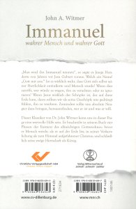 Immanuel - Wahrer Mensch und wahrer Gott | John A.Witmer