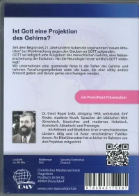 Ist Gott eine Projektion des Gehirns? (DVD live)