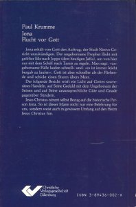 Jona - Flucht vor Gott (Second Hand)