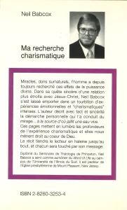 Ma recherche charismatique | Neil Babcox