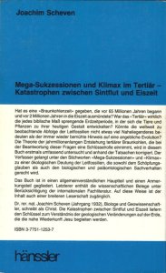 Mega-Sukzessionen und Klimax im Tertiär (Second Hand)