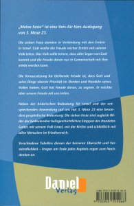 Meine Feste - Bibelauslegung zu 3.Mose 23