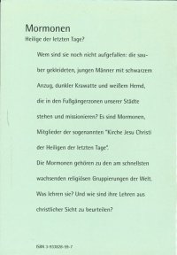 Mormonen (Second Hand)