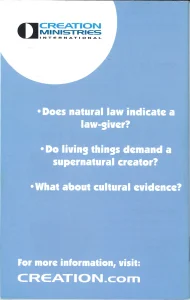 Natural evidences for the Creator-God of the Bible | Dr. Carl Wieland