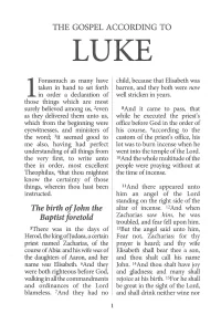 The Gospel according to Luke (KJV)