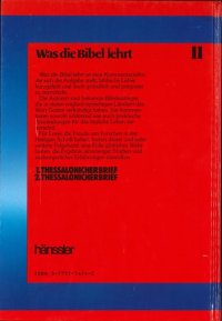 Was die Bibel lehrt - Band 11 - 1.+2.Thessalonicher (Second Hand)