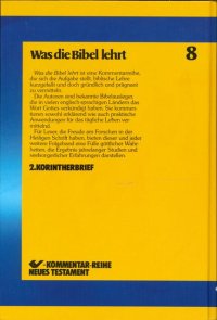 Was die Bibel lehrt - Band 8 - 2.Korintherbrief (Second Hand)