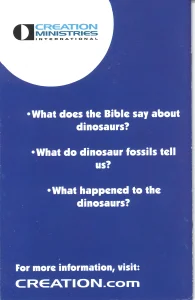 What about dinosaurs? | Dr. David Catchpoole