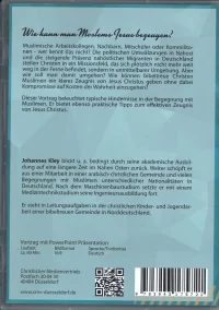 Wie kann man Moslems Jesus bezeugen?