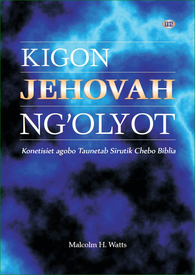 The LORD gave the Word (Watts) - Kalenjin.pdf